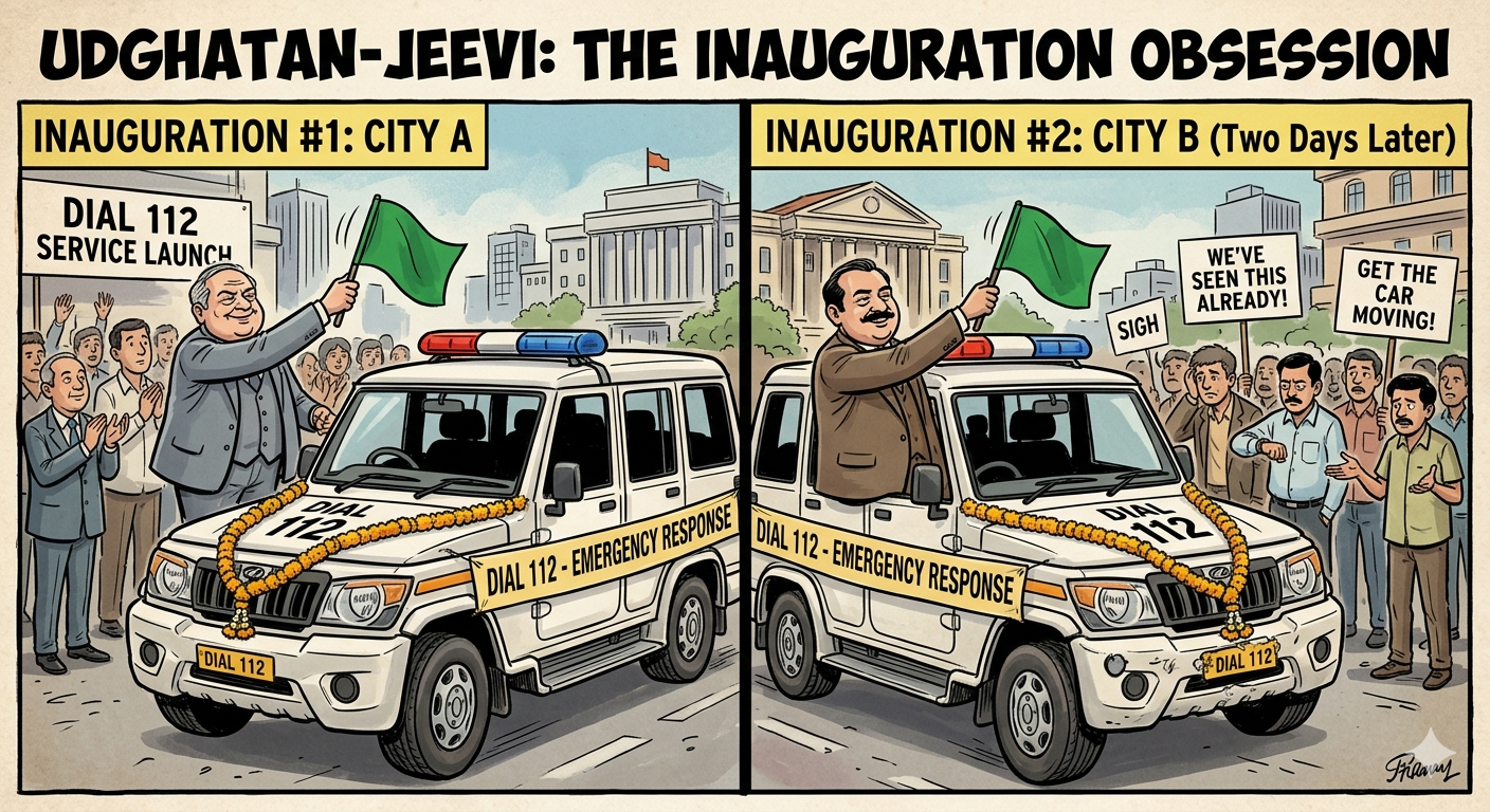 ‘हरी झंडी’ का मोह और औचित्य का उपहास : उद्घाटनजीवी राजनीति का एक नया अध्याय ‘हरी झंडी’ का मोह और औचित्य का उपहास : उद्घाटनजीवी राजनीति का एक नया अध्याय