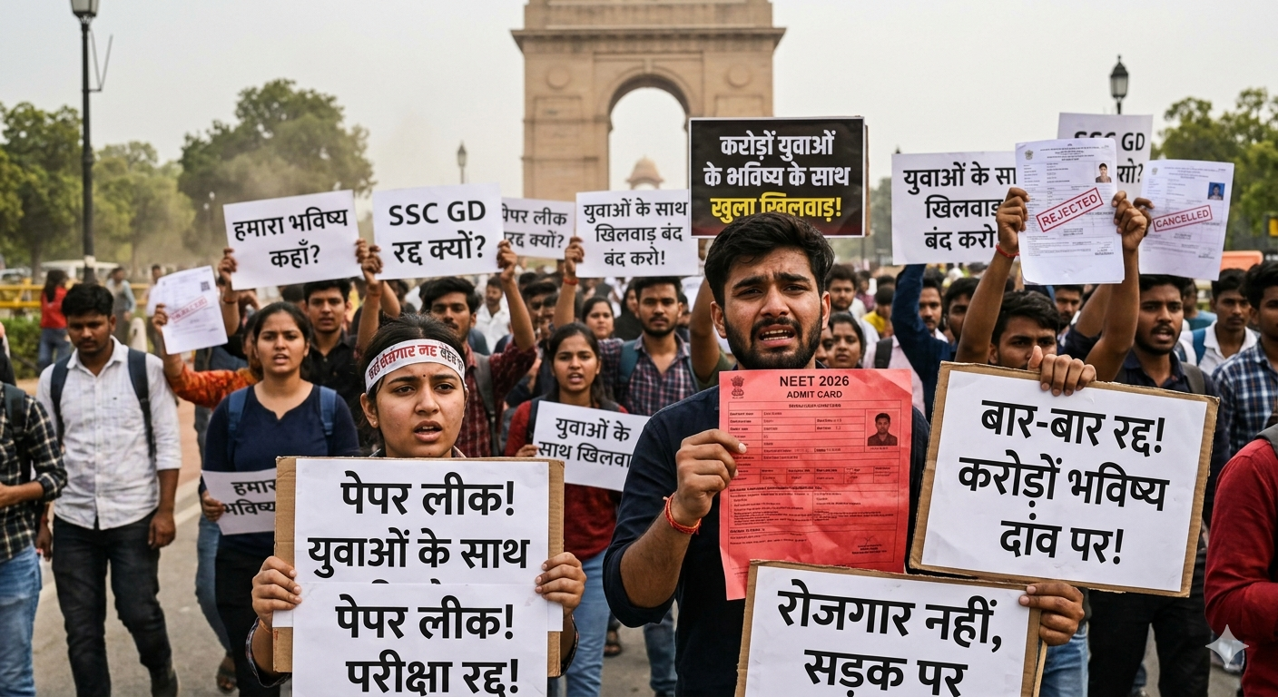 परीक्षाओं का ‘महाकुंभ’ और भविष्य का ‘मृगतृष्णा’ परीक्षाओं का ‘महाकुंभ’ और भविष्य का ‘मृगतृष्णा’