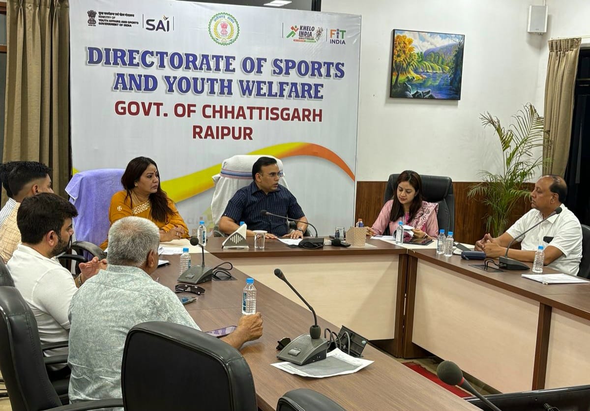 खेल उत्कर्ष योजना, खेल कैलेंडर एवं प्रतिभा पहचान के लिए राज्य खेल संघों के पदाधिकारियों की बैठक आयोजित खेल उत्कर्ष योजना, खेल कैलेंडर एवं प्रतिभा पहचान के लिए राज्य खेल संघों के पदाधिकारियों की बैठक आयोजित