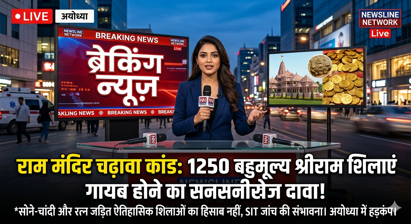 अयोध्या: राम मंदिर चढ़ावा कांड में नया मोड़, 1250 बहुमूल्य श्रीराम शिलाएं ‘गायब’ होने का दावा