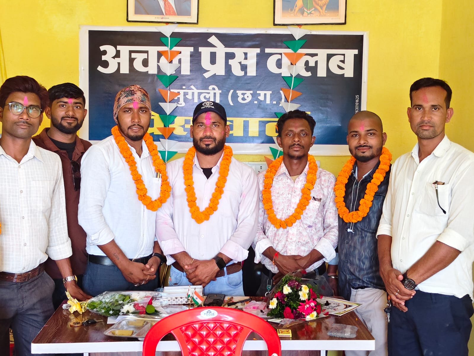 अचल प्रेस क्लब की नई कार्यकारिणी गठित, राकेश भास्कर बने अध्यक्ष